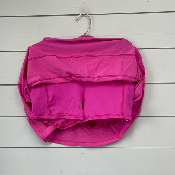 Lululemon pace rival mid rise shirt LONG sonic pink women’s size 6 NWT - Picture 2 of 7